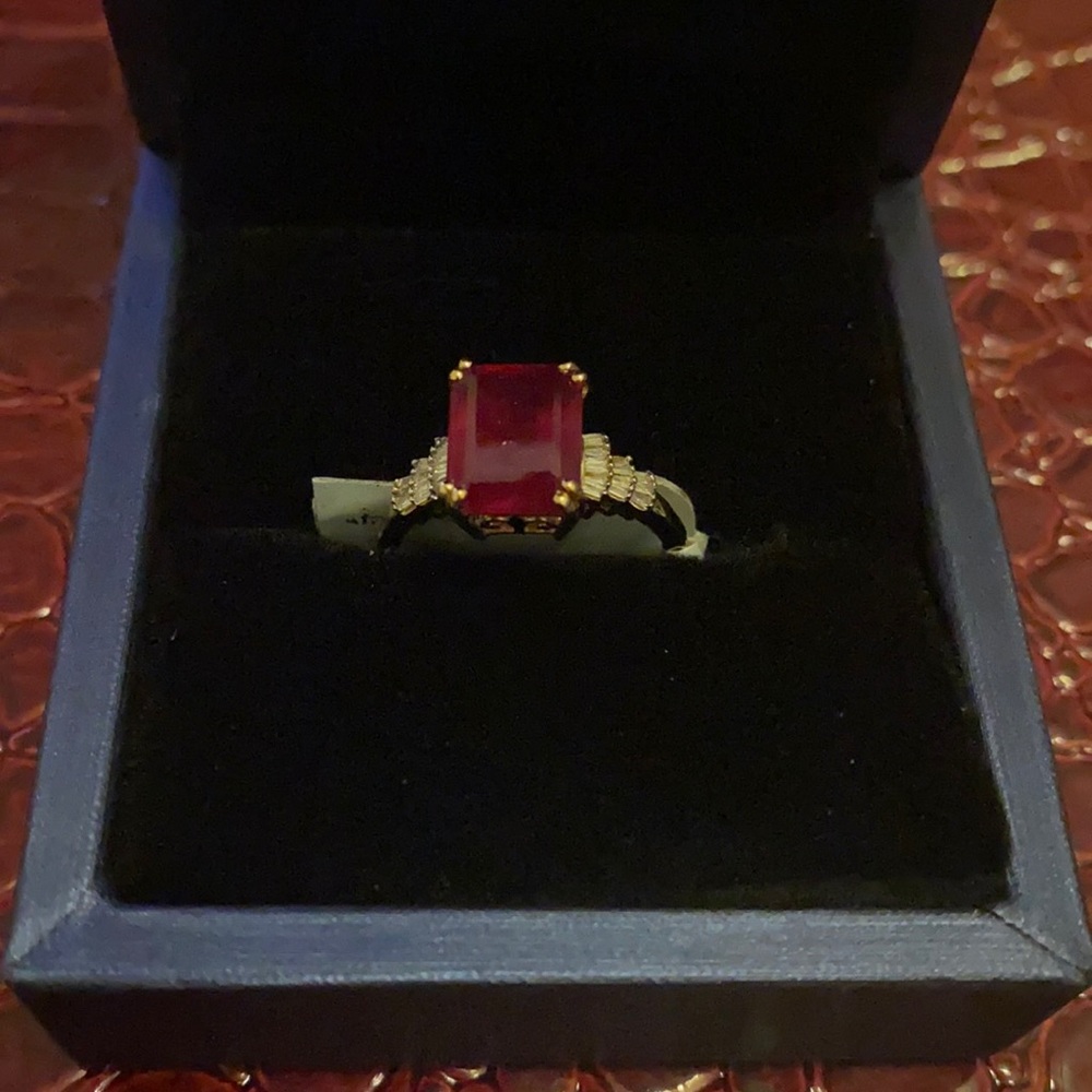Ruby and Diamond Ring